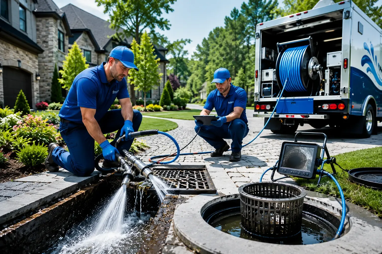 Local outdoor drain cleaning professionals in Barneveld, WI